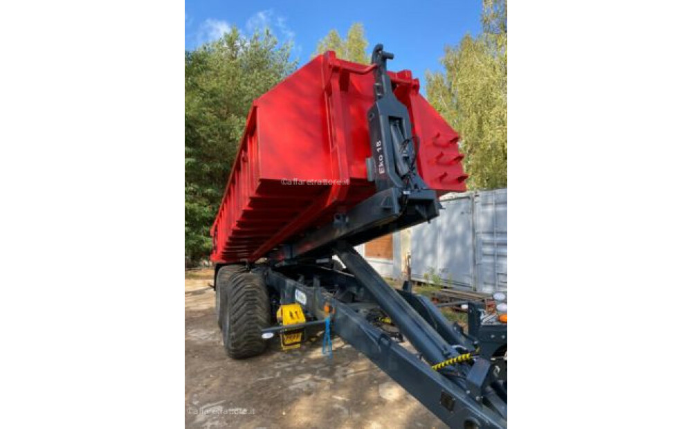 EkoAgri Hakenliftanhänger / Hooklift Trailer / Remorque porte caisson / Hooklift Trailer 18 t Neu - 22