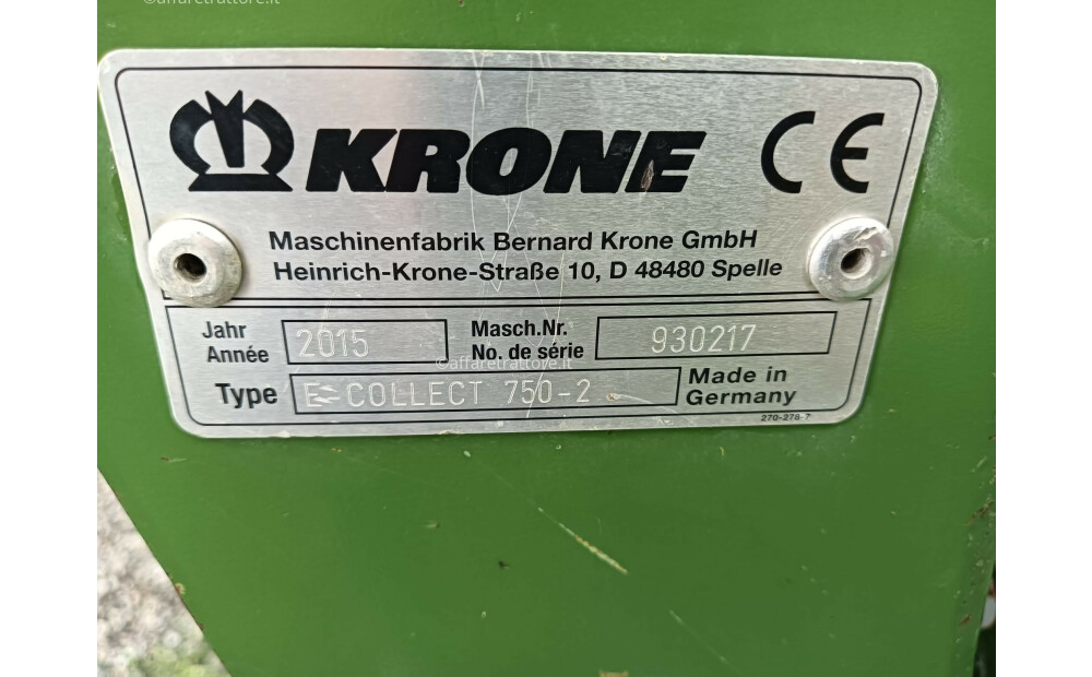 Krone E-COLLECT 750 Gebraucht - 5