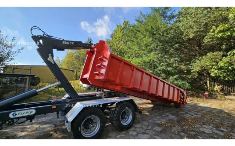 EkoAgri Hakenliftanhänger / Hooklift Trailer / Remorque porte caisson / Hooklift Trailer 12 t Neu - 1