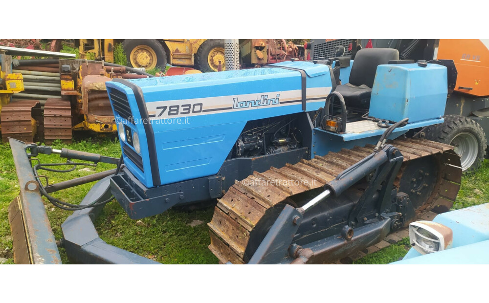 Landini C 7830 Raupentraktor. Wird mit Planierraupe verwendet - 13