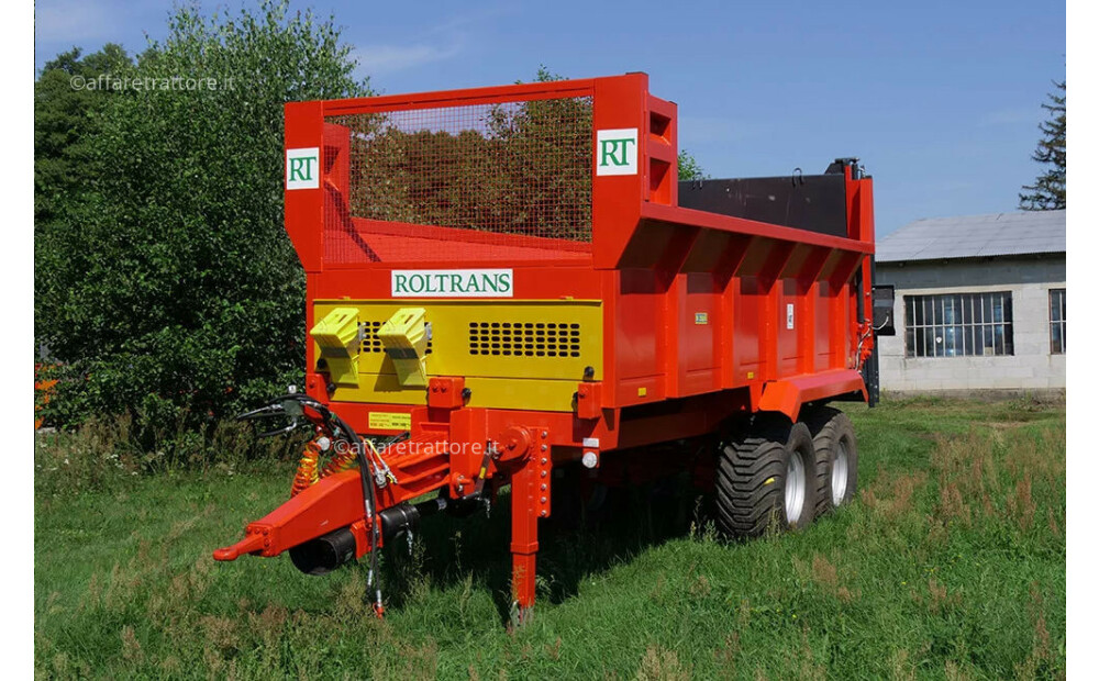 Roltrans Miststreuer / Manure spreader / Epandeur à fumier / Spandiletame / Esparcidor / Разбрасыватель органического удобрения / Rozrzutnik obornika N205S/6 BIZON 14 t Nowy - 5