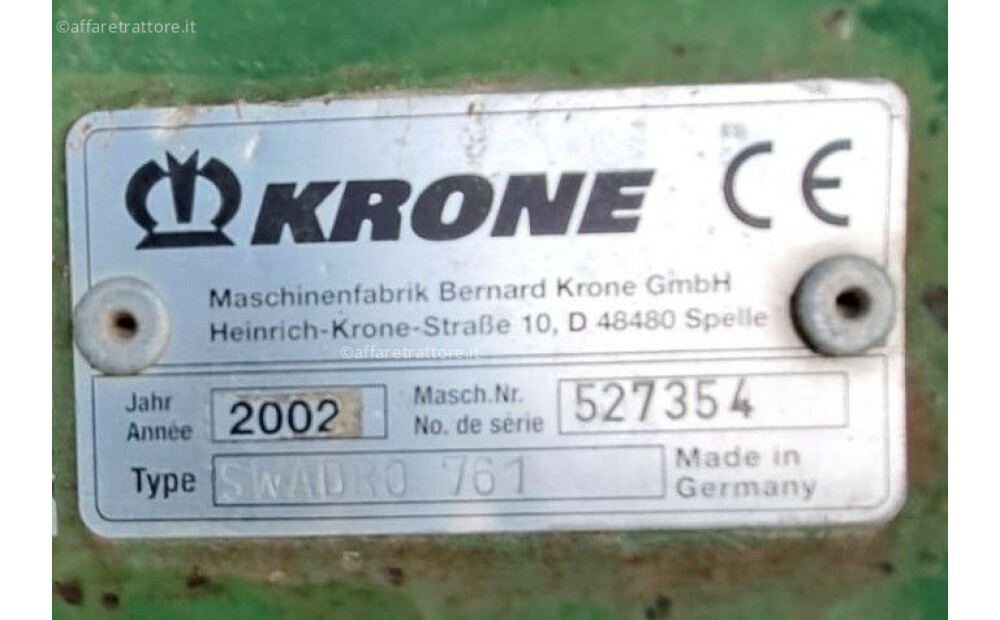 Krone SWADRO 761 Gebraucht - 6