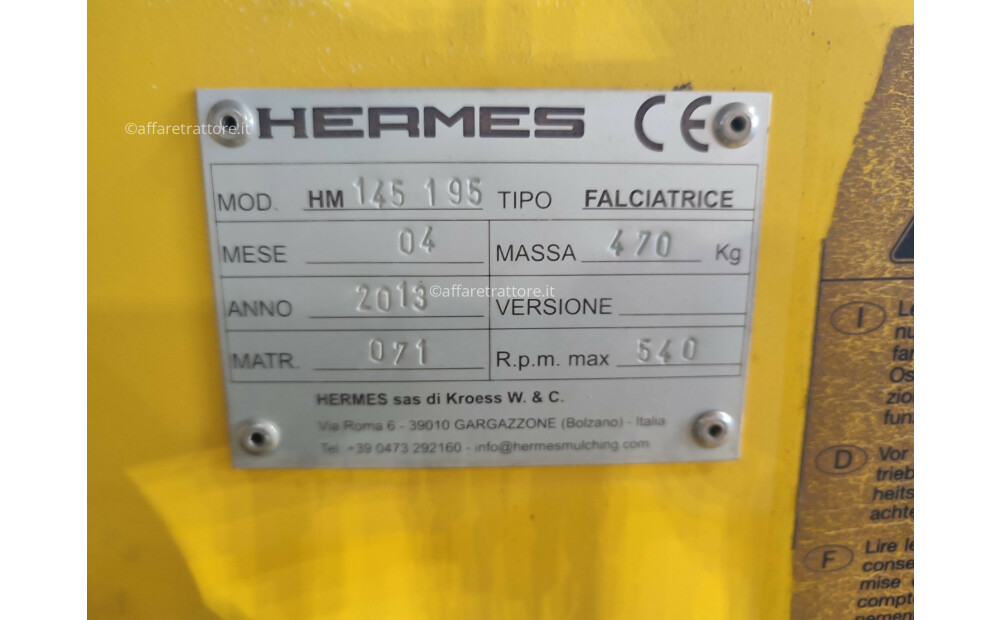 Hermes Falciatrice Mulching per vigneti e frutteti Neu - 3