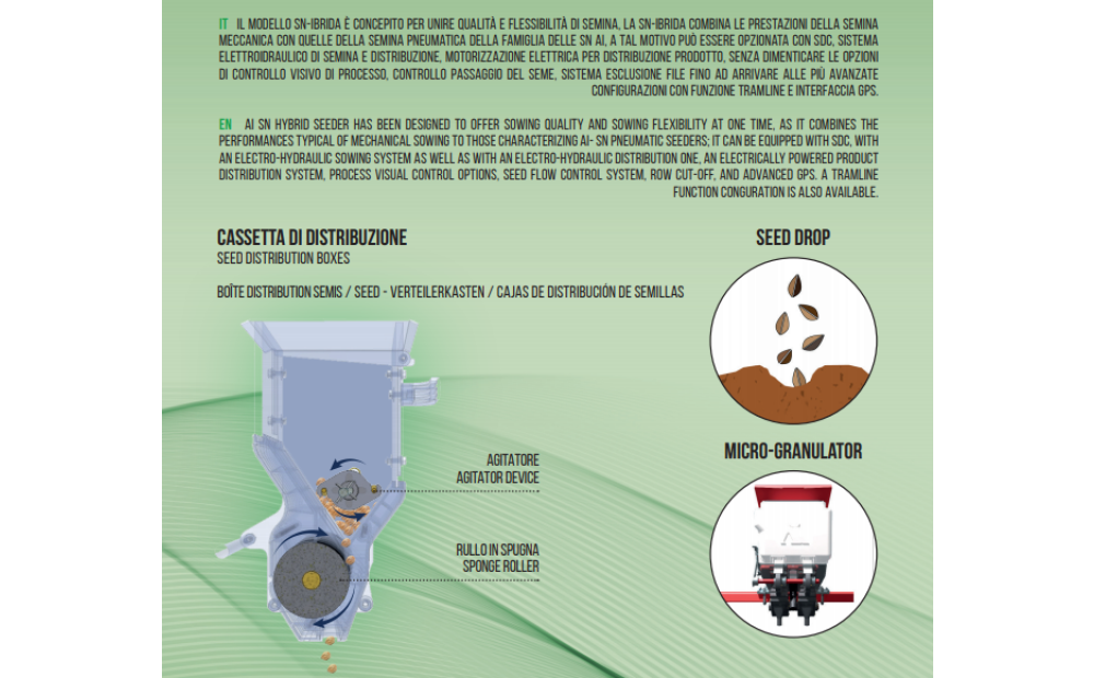 Agricola Italiana SN HYBRID Neu - 2