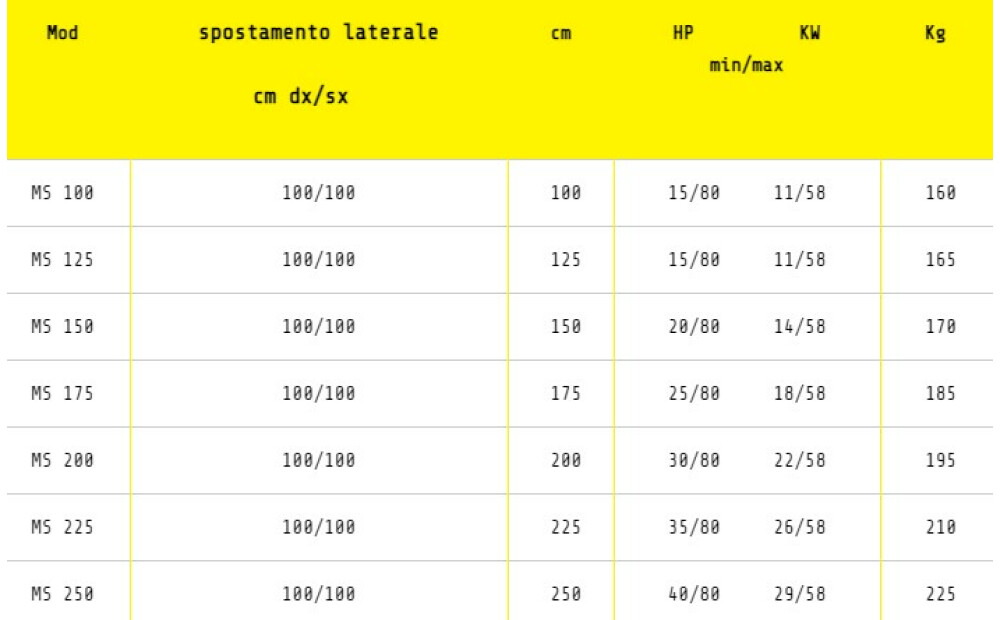 Ruspa livellatrice Selvatici MS200 45.2 Nuovo - 2