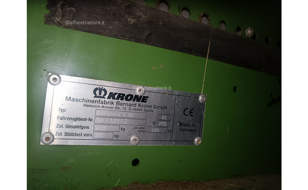 Krone Comprima V 180 XC Gebraucht - 7