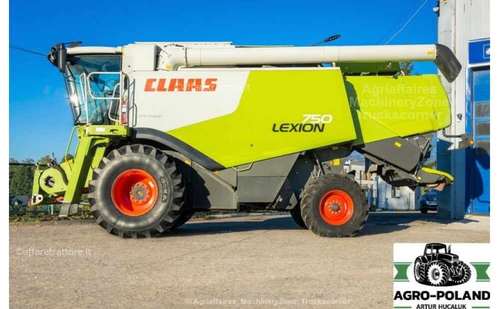 Claas LEXION 750 - ANNO 2012 - 1650 h - 7.5 M Gebraucht - 7