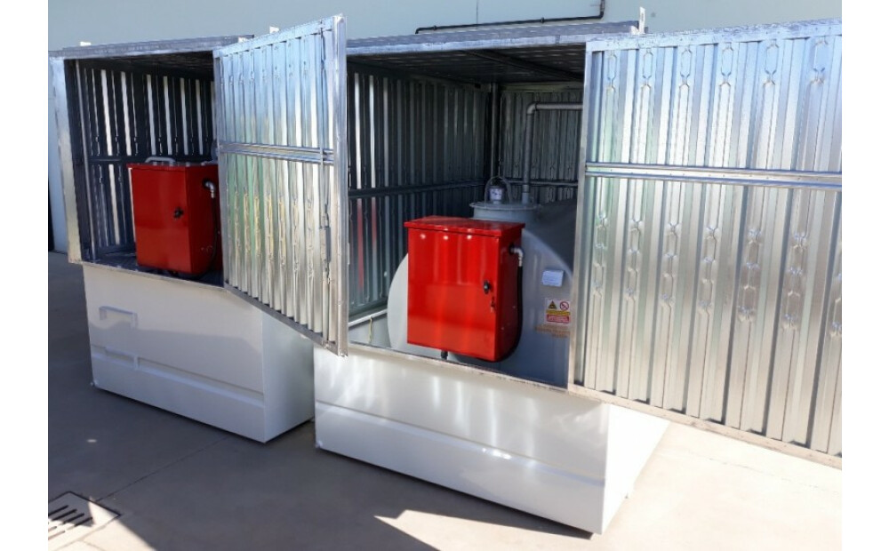 Dieseltankbecken 110 % Kastencontainer - 4