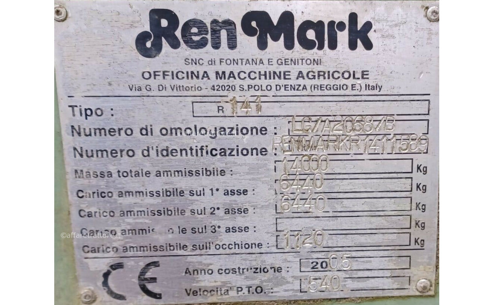 Ren Mark Miststreuer R141 - 6