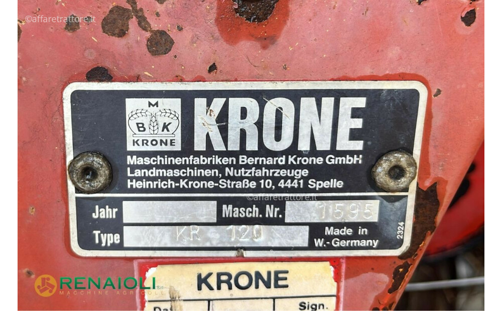 Krone FESTKAMMER-RUNDBALLENPRESSE KR 120 KRONE (DM8400) Gebraucht - 5