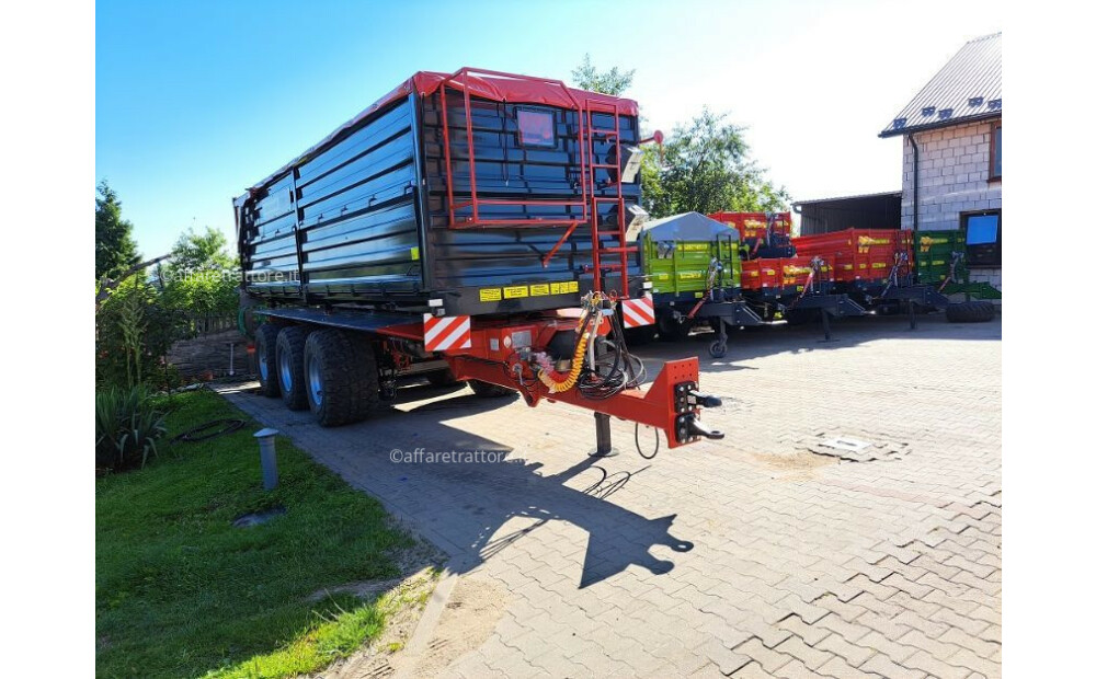 Techmont Remorque / Anhänger / Trailer / Remorque / Rimorchio / Remolque agrícola / Прицеп тридем / Przyczepa tridem PTW 21 t Nowy - 6