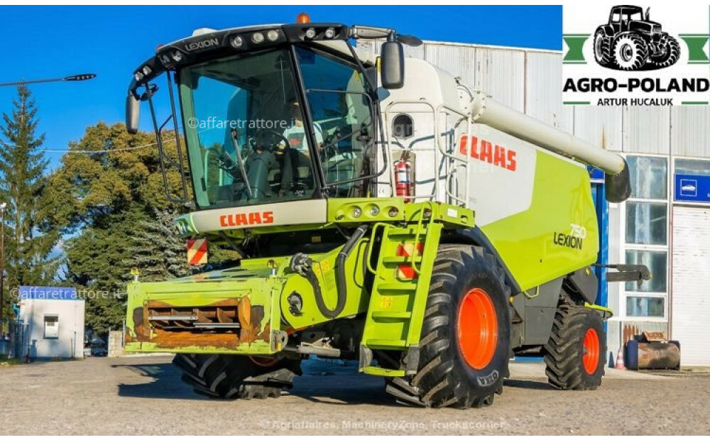 Claas LEXION 750 - ANNO 2012 - 1650 h - 7.5 M Gebraucht - 5