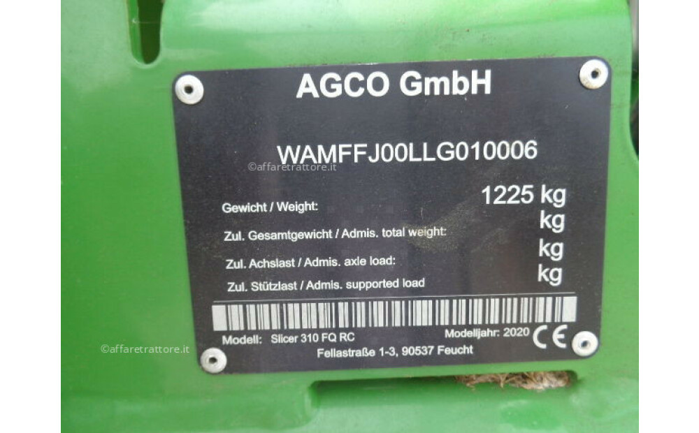 Fendt SLICER 310 Gebraucht - 6