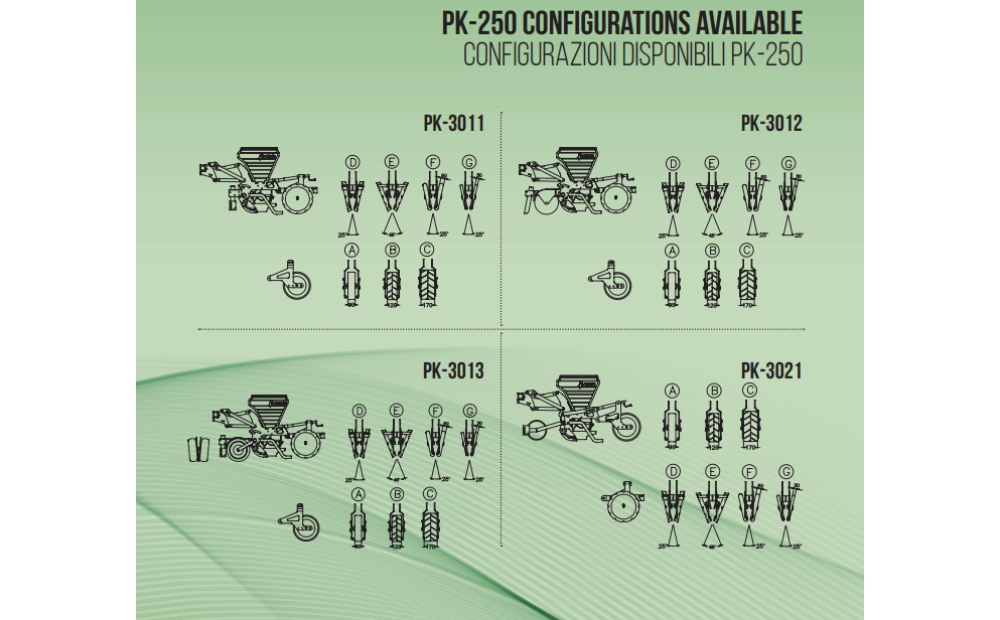 Agricola Italiana PK 250 Neu - 3