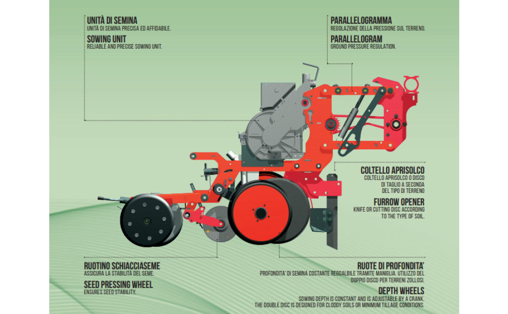 Agricola Italiana SN2D 1 200 Neu - 3