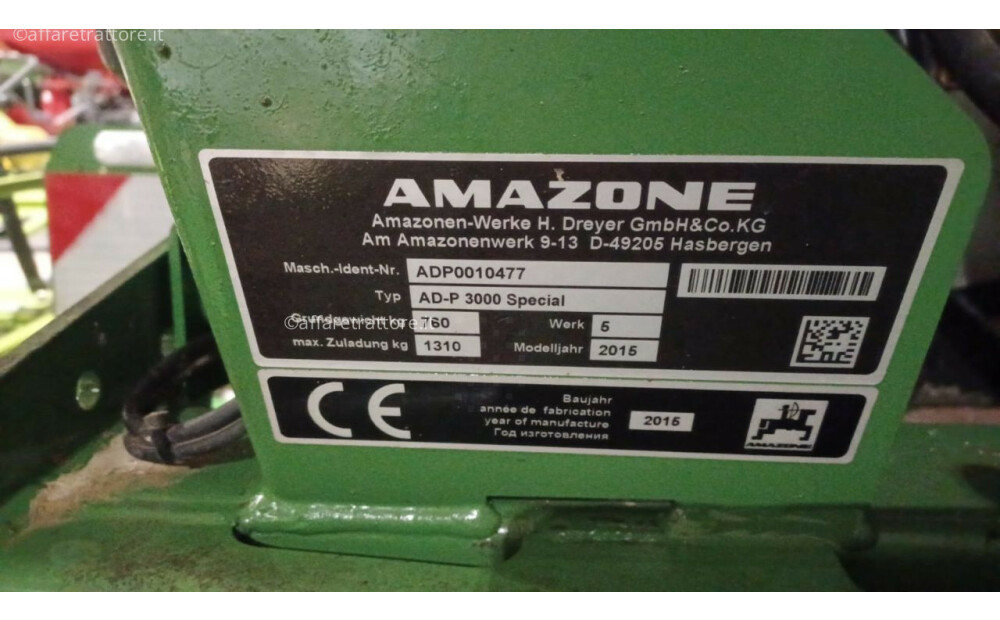 Amazone KE 3000 SUPER + Amazone AD P 3000 SPECIAL R Gebraucht - 7