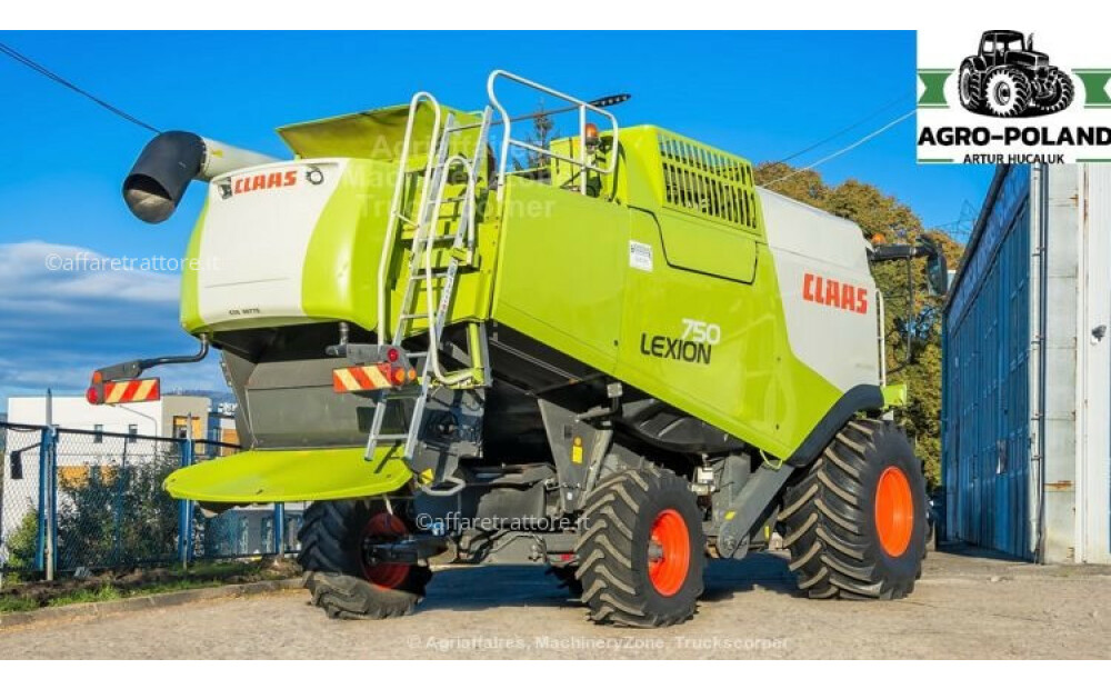 Claas LEXION 750 - ANNO 2012 - 1650 h - 7.5 M Gebraucht - 10