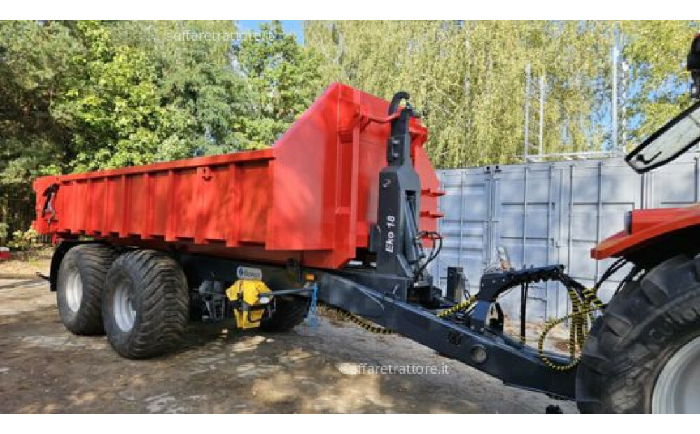 EkoAgri Hakenliftanhänger / Hooklift Trailer / Remorque porte caisson / Hooklift Trailer 18 t Neu - 12