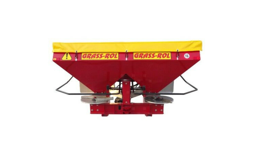 Grass-Rol Düngerstreuer / Fertilizer spreader / Epandeur d&#039;engrais / Spandiconcime / Разбрасыватель минеральных удобрений / Rozsiewacz nawozu 1000 l Nowy - 6