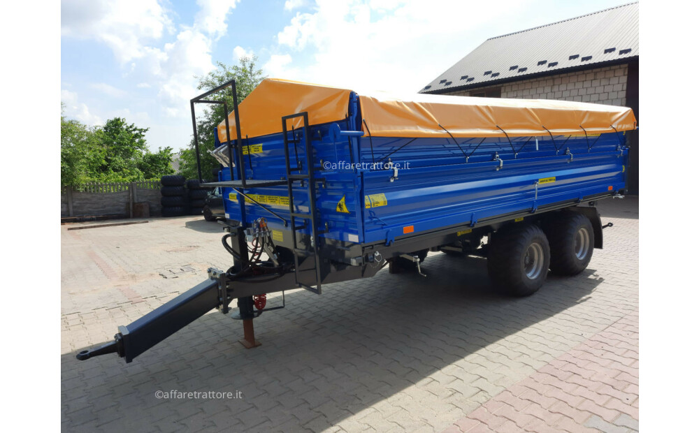 Techmont Anhänger / Trailer / Remorque / Rimorchio / Прицеп тандем / Przyczepa tandem PTTCW 310 10 t Nowy - 2