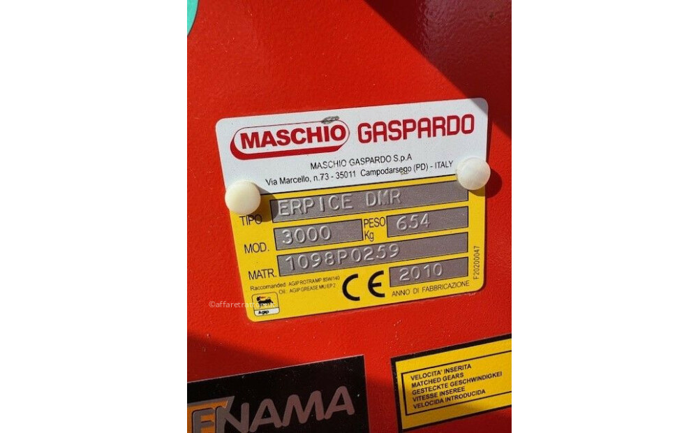 Gaspardo Dama 3000/24 Disc + Male DMR 3000 Packer Gebraucht - 3