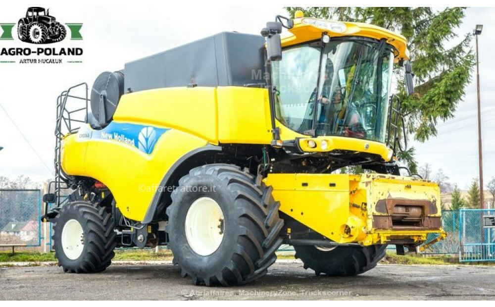 New Holland New Holland CR 9060 - 2008 - 2554 h + barra 6,09 M Usato - 5