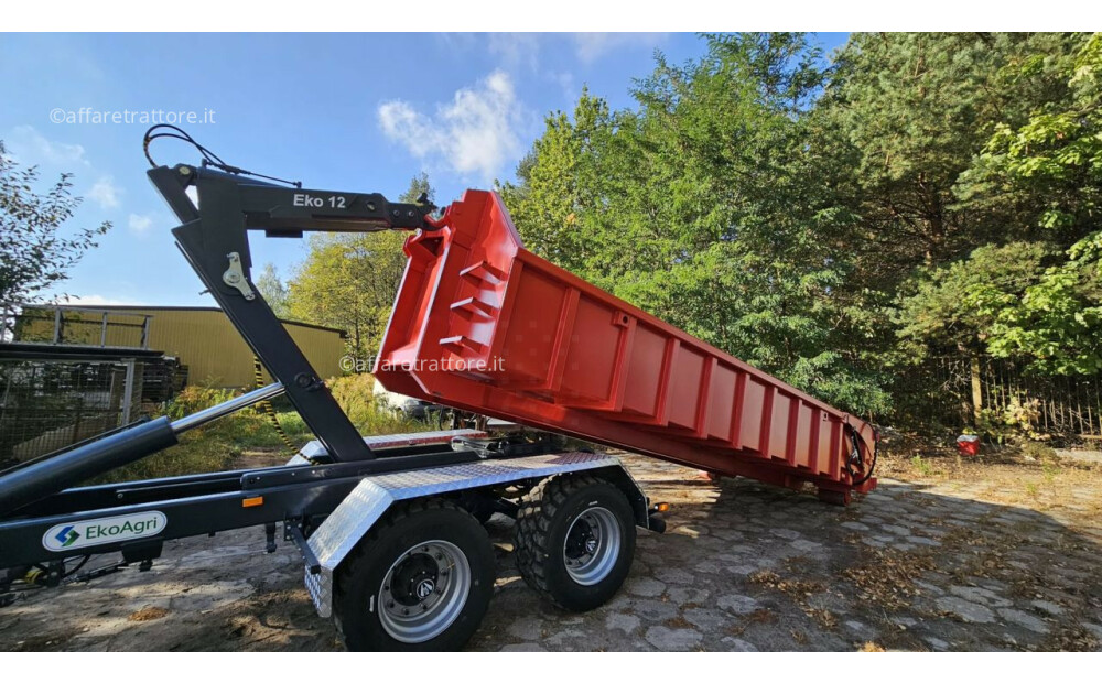 EkoAgri Hakenliftanhänger / Hooklift Trailer / Remorque porte caisson / Hooklift Trailer 12 t Neu - 2