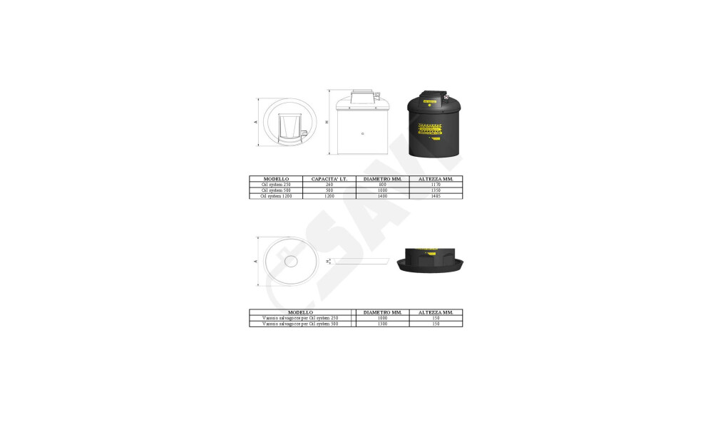 Savi Serbatoi OIL SYSTEM PL Neu - 9