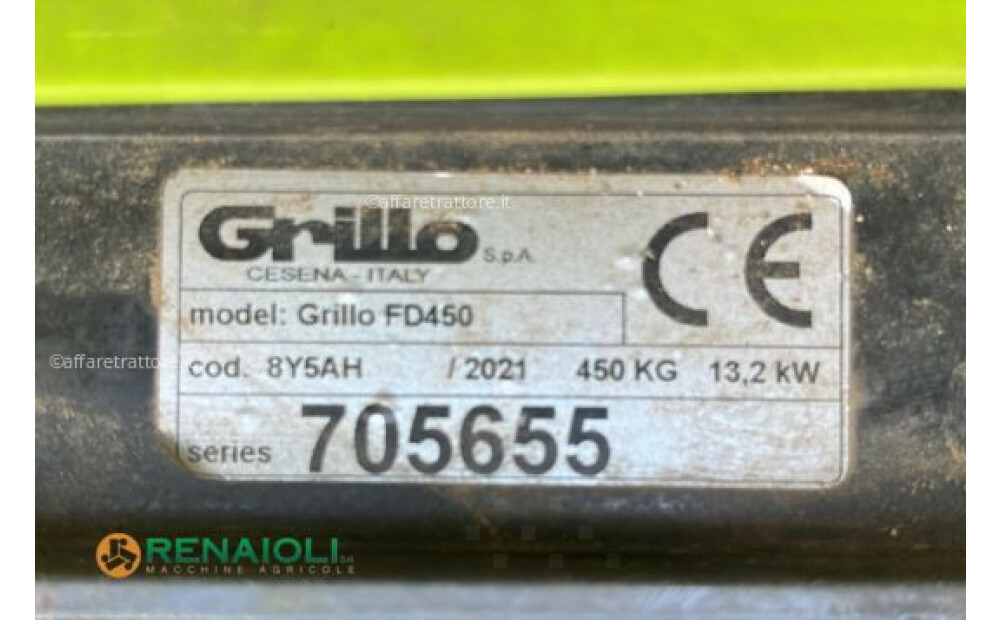 Grillo RASENMÄHERTRAKTOR FD 450 GRILLO (CS1916) Gebraucht - 6