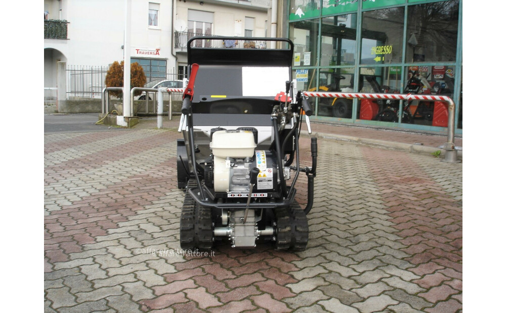 GIOR  600 Motocarriola Cingolata Honda Cassone Agricolo con Lama Neve - Ribaltamento Idraulico - Portello Anteriore BasculanteNuovo - 7