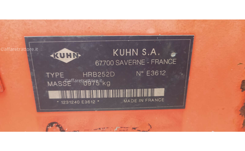 Kuhn HRB252D Kreiselegge Wird mit Stachelwalze verwendet - 4