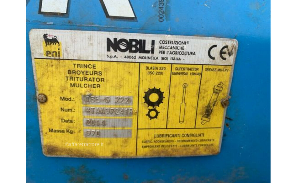 Nobili CUTTER TBES 222 Gebraucht - 7