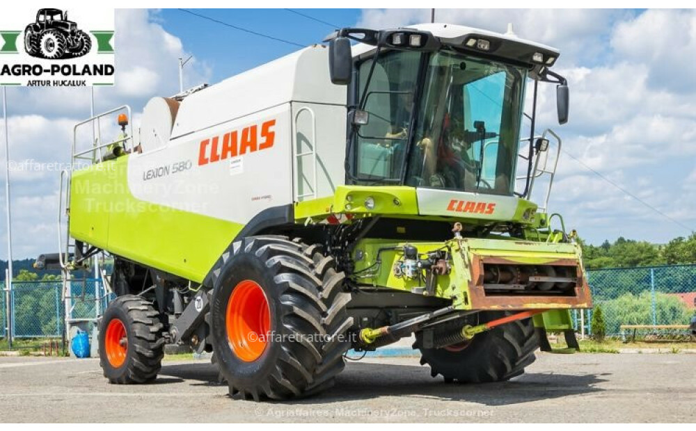 Claas LEXION 580 - 2525 h -- QUANTIMETER - VARIO 900 - LASER PILOT Gebraucht - 6