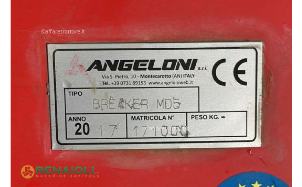 Angeloni RIPPER 5 ANCHORS BREAKER MD 5 ANGELONI (DM1888) Gebraucht - 4