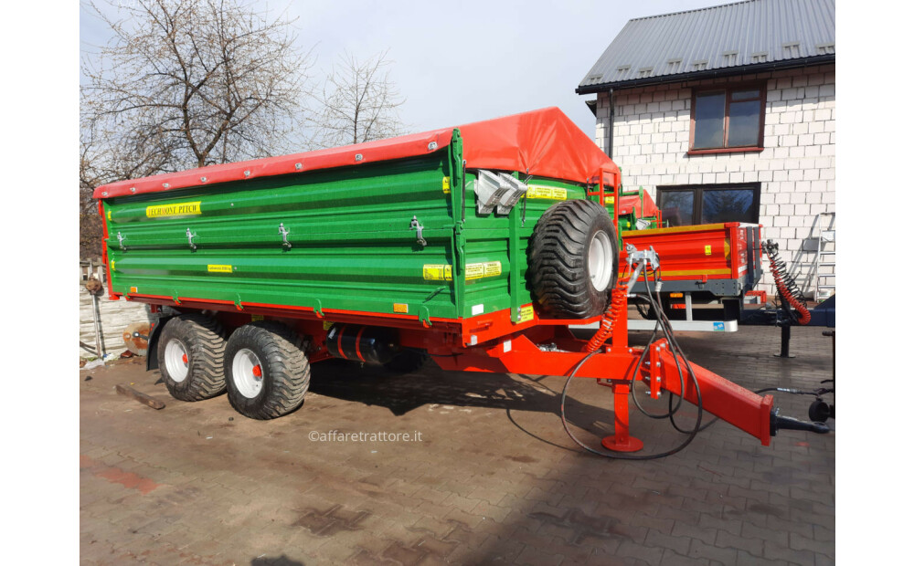 Techmont Anhänger / Trailer / Remorque / Rimorchio / Прицеп тандем / Przyczepa tandem PTTCW 310 10 t Nowy - 4