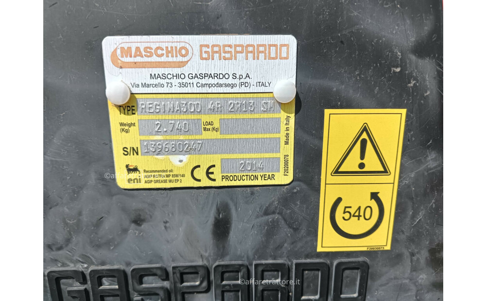 Maschio Gaspardo REGINA 300 Gebraucht - 2