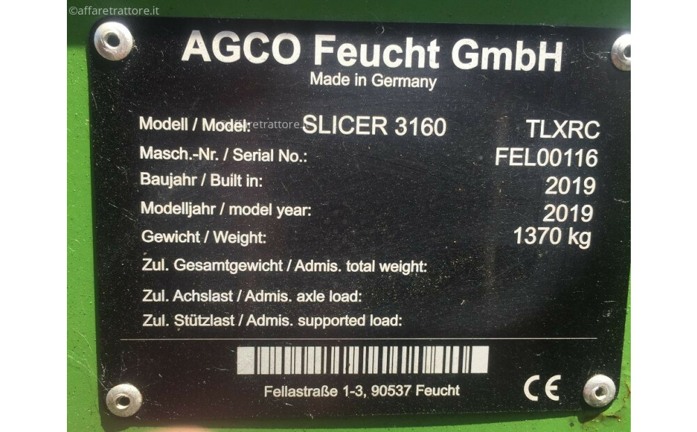 Fendt SLICER 3160 Gebraucht - 8