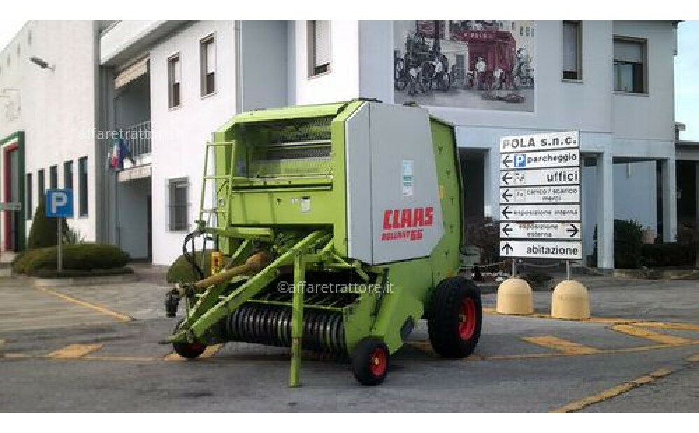 GEBRAUCHTE CLAAS ROLLANT 66 RUNDBALLENPRESSE - 1