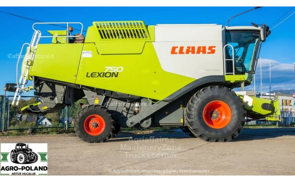 Claas LEXION 750 - ANNO 2012 - 1650 h - 7.5 M Gebraucht - 9