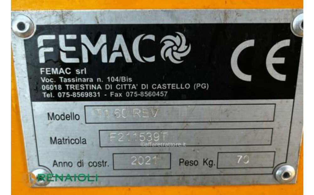 Femac HEAD CUTTING T1 60 REV FEMAC (PS11216) 2021 Gebraucht - 5