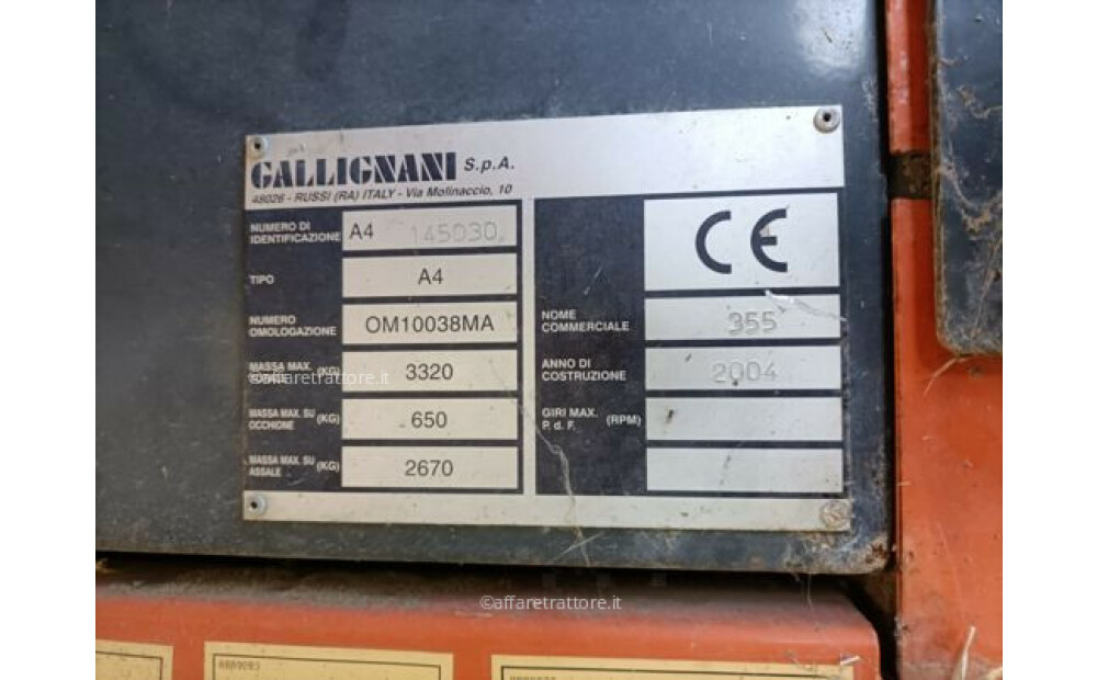 Gallignani 355 LR ROTOR Gebraucht - 5