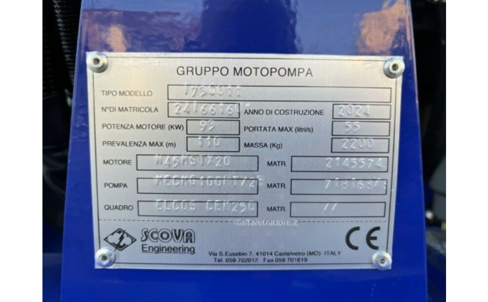 Scova 126 PS Motorpumpe Neu - 6