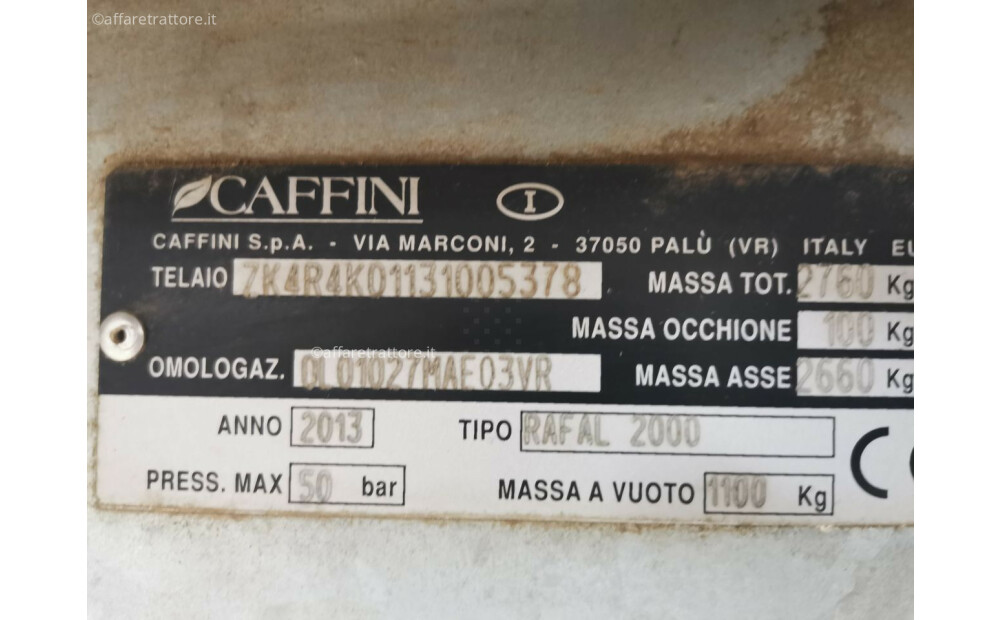 Caffini RAFAL 2000S Usato - 11