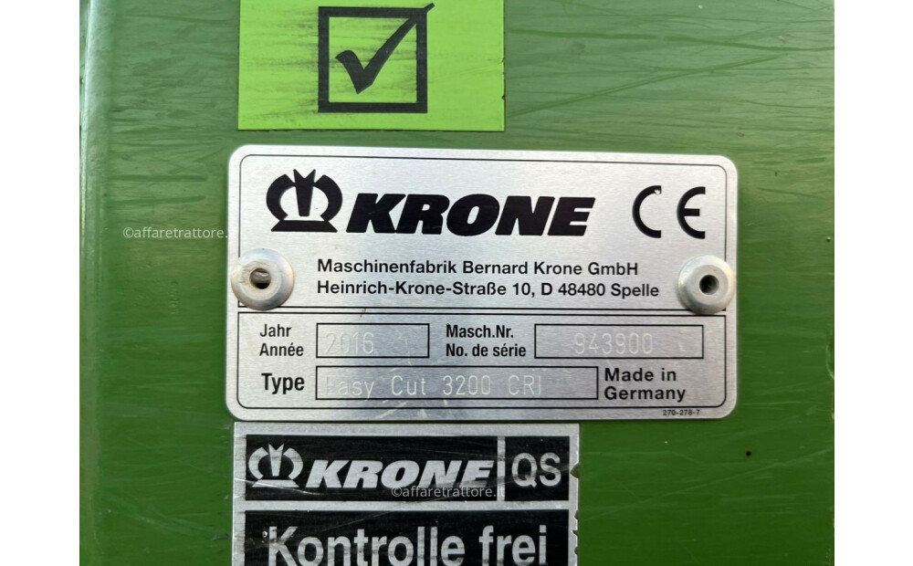 Krone Easy Cut 3200 cri Gebraucht - 3