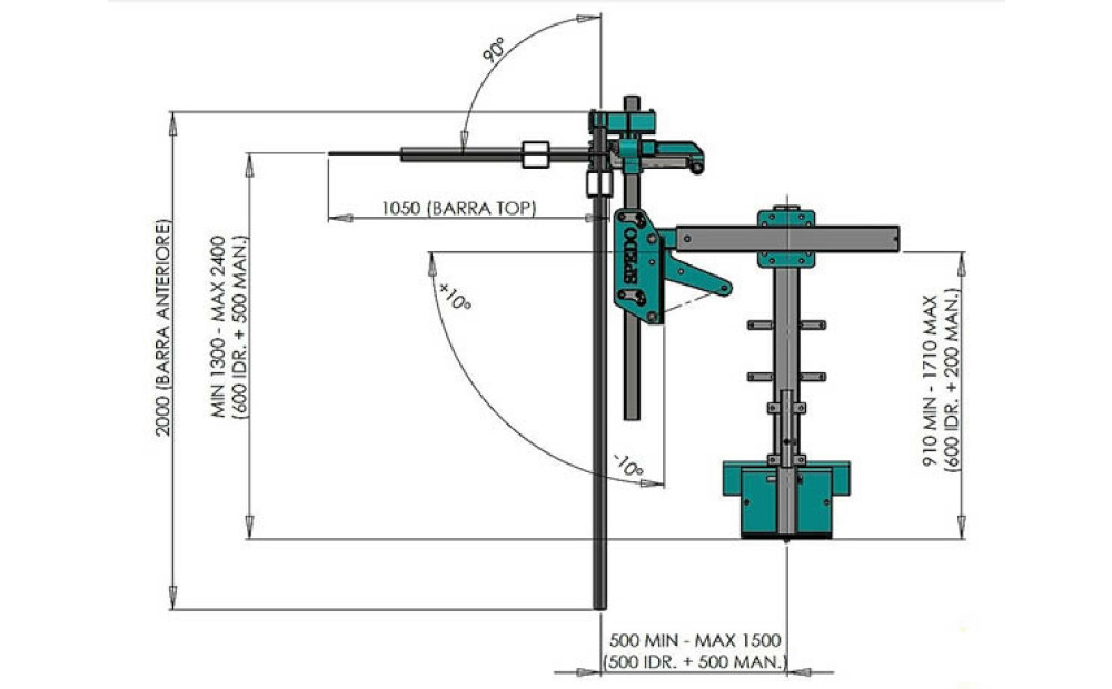 Spedo Multifunktionsserie Vineyard SINGLE oder TUNNEL Neu - 2