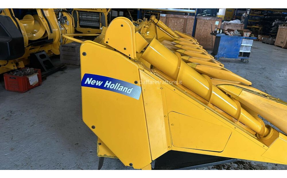 New Holland MF875W klappbarer Maisbalken 8 Reihen zwischen den Reihen 75 Rahmen 846512006 – X CR – Überholt und neu lackiert - 5