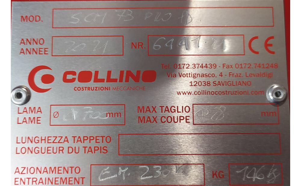 Sega a Disco  Collino SCM 73 PRO PD EM Nuovo - 6