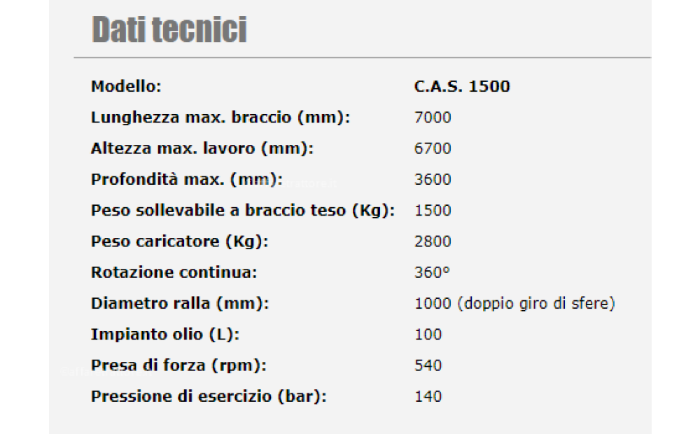 Agrisav C.A.S. 1500 Neu - 6