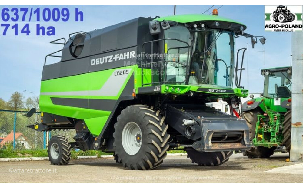 Deutz-Fahr C 6205 - 637/1009 h - 714 ha - ANNO 2019 Gebraucht - 1