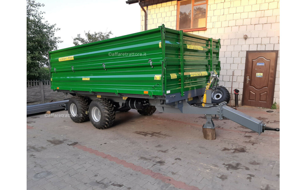 Techmont Anhänger / Trailer / Remorque / Rimorchio / Прицеп тандем / Przyczepa tandem PTTCW 310 10 t Nowy - 5